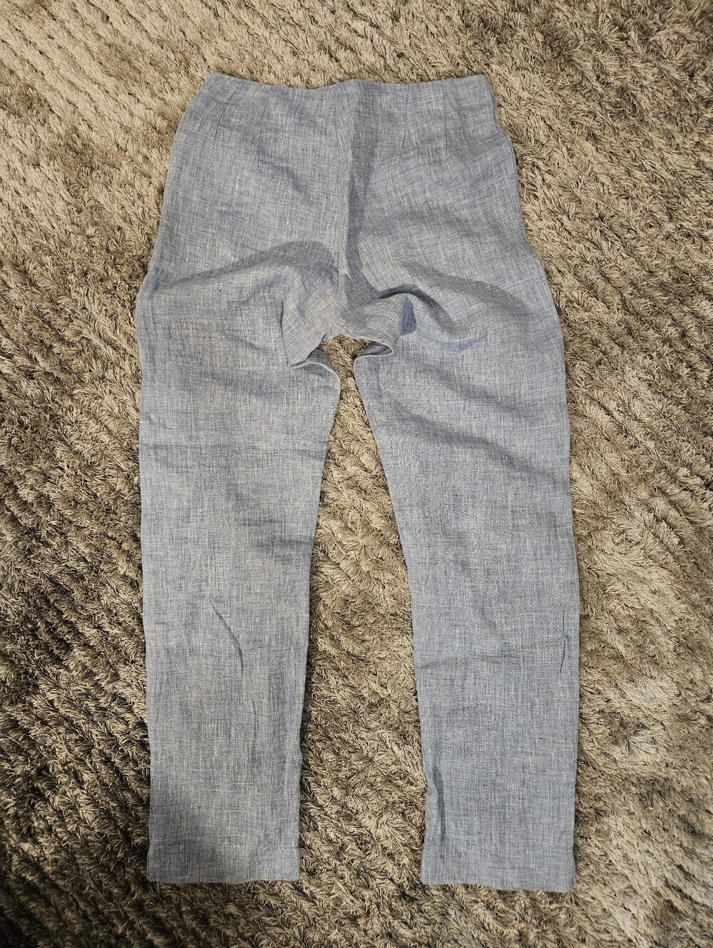 100% Linen-Blend Women's Pants - Picture 3 of 8
